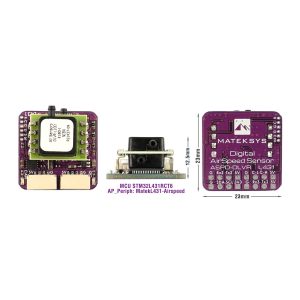 Цифровий датчик повітряної швидкості ASPD-DLVR, I2C та CAN