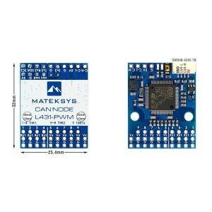 Перетворювач AP_Periph CAN на PWM, CAN-L4-PWM