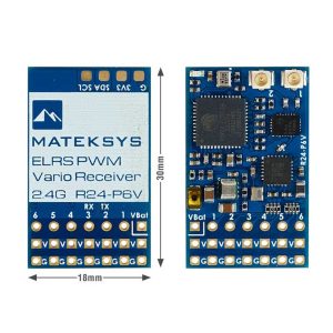 Приймач ExpressLRS 2.4ГГц PWM Vario, R24-P6V